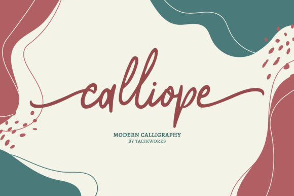Calliope Font Poster 1