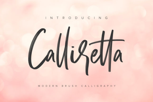 Calliretta Font Poster 1