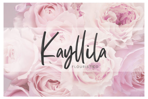 Calliretta Font Poster 4