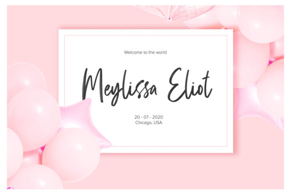 Calliretta Font Poster 6