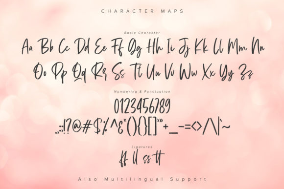 Calliretta Font Poster 7