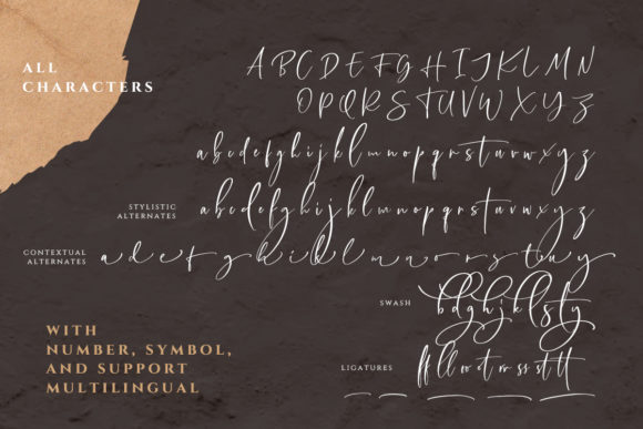 Callistera Font Poster 9