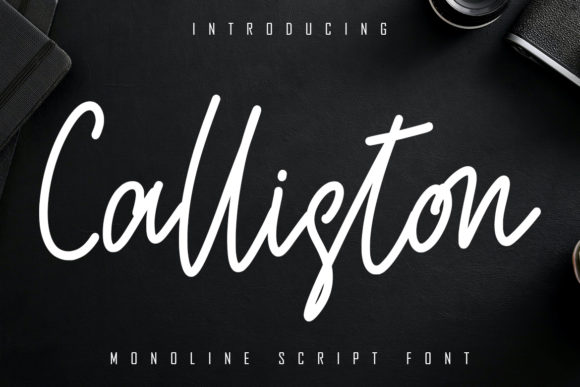Calliston Font Poster 1