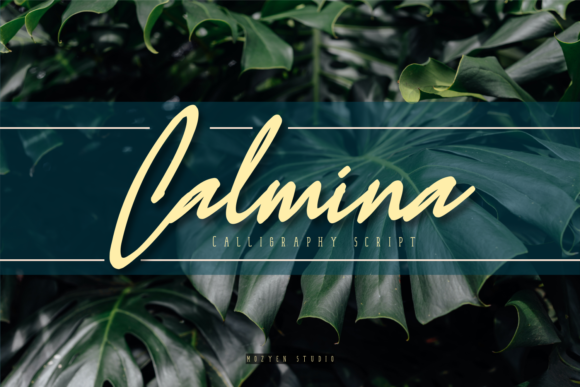 Calmina Font Poster 1