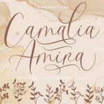 Camalia Amira Font Poster 1