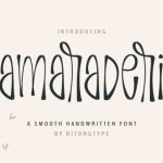 Camaraderie Font Poster 1