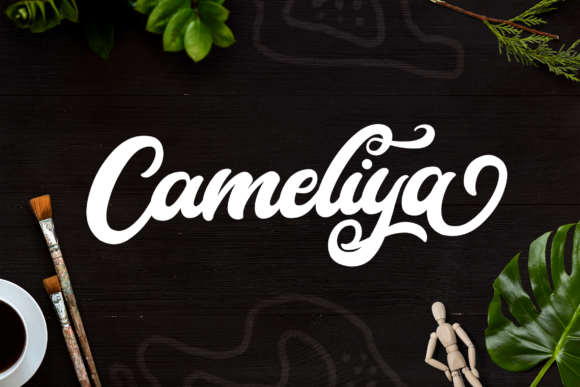 Cameliya Font Poster 1