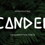 Candel Font Poster 1