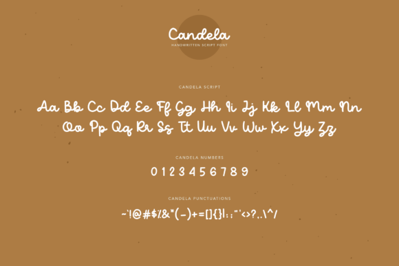 Candela Font Poster 9