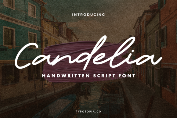 Candelia Font Poster 1