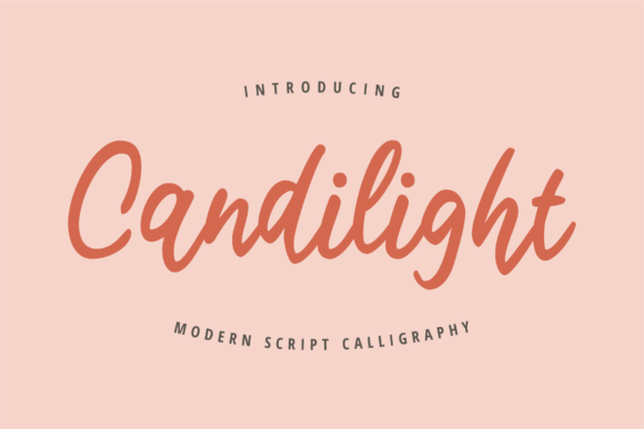 Candilight Font Poster 1