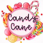 Candy Cane Font Poster 1