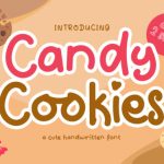Candy Cookies Font Poster 1