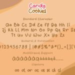 Candy Cookies Font Poster 7