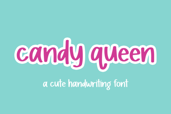 Candy Queen Font Candy Queen Font Poster 1