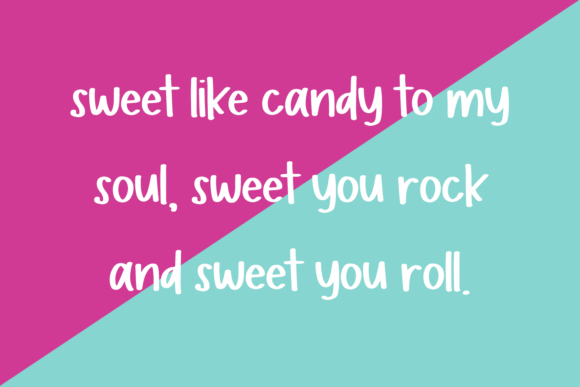 Candy Queen Font Poster 9