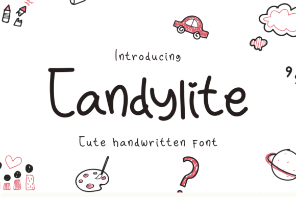 Candylite Font Poster 1