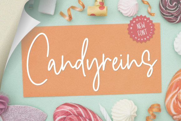 Candyreins Font Poster 1