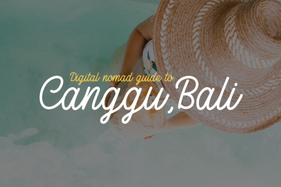 Canggu Font Poster 10