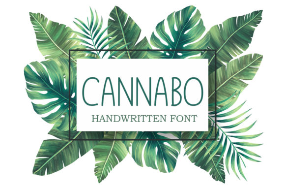 Cannabo Font Poster 1