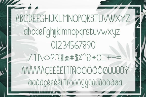 Cannabo Font Poster 4