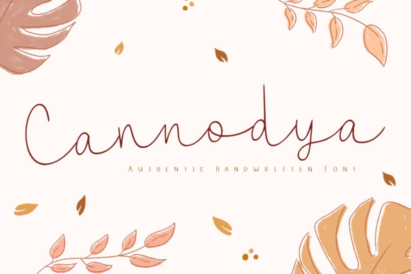 Cannodya Font Poster 1