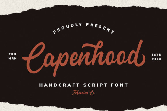 Capenhood Font Poster 1