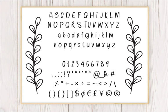 Captain Font Poster 5