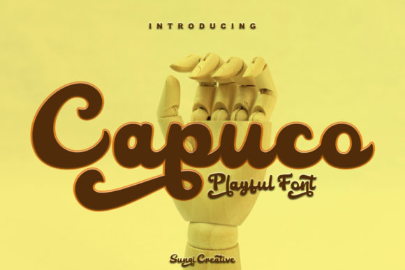 Capuco Font Poster 1