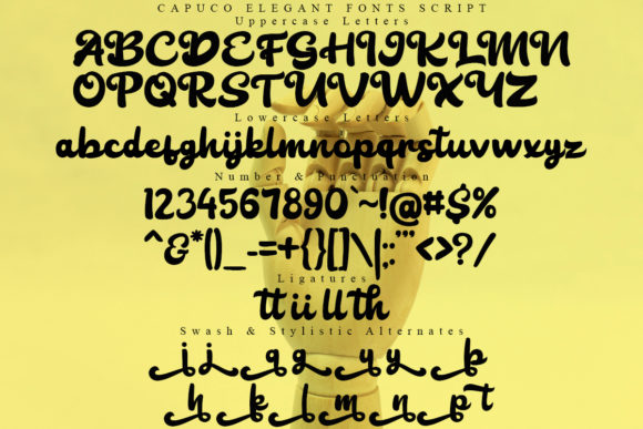 Capuco Font Poster 6