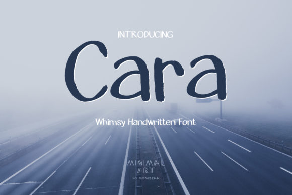 Cara Font Poster 1