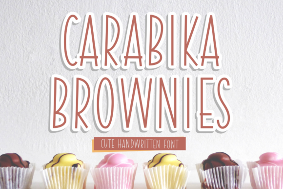 Carabika Brownies Font Poster 1