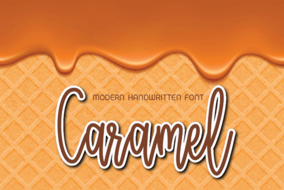 Caramel Font Poster 1