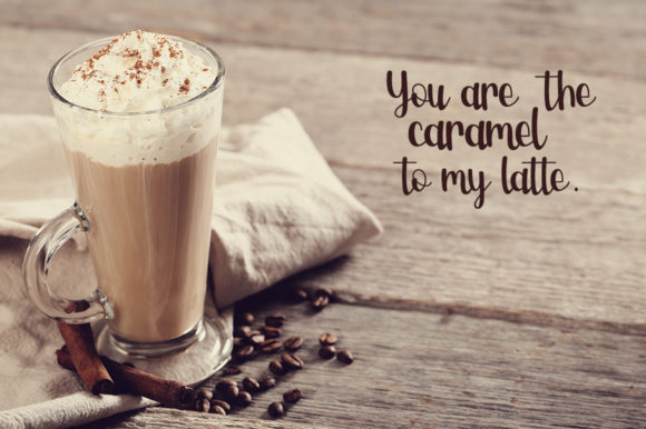 Caramello Font Poster 7