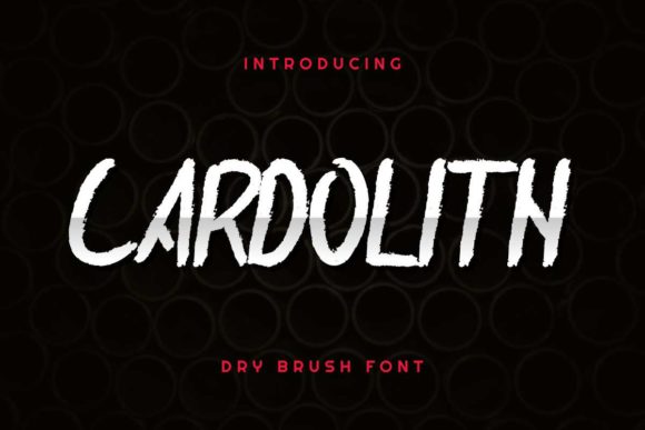 Cardolith Font