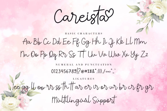 Careista Font Poster 9