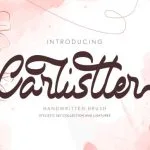 Carlistter Font Poster 1