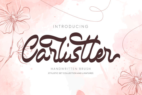 Carlistter Font Poster 1