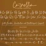 Carnollia Font Poster 14