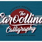 Caroollina Font Poster 1