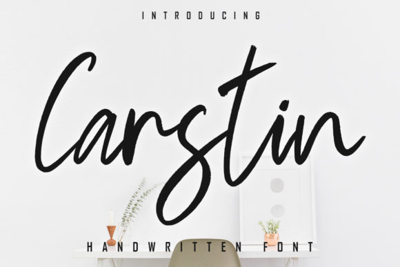 Carstin Font Poster 1