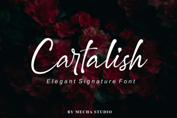 Cartalish Font Poster 1