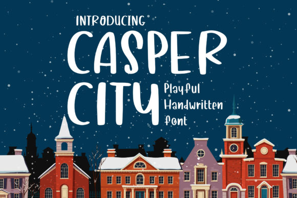 Casper City Font Poster 1