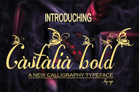 Castalia Font Poster 1