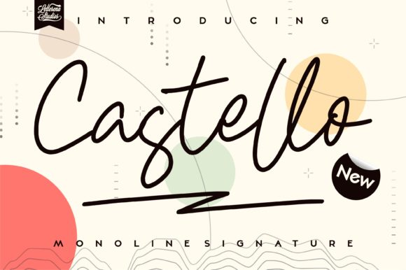 Castello Font Poster 1