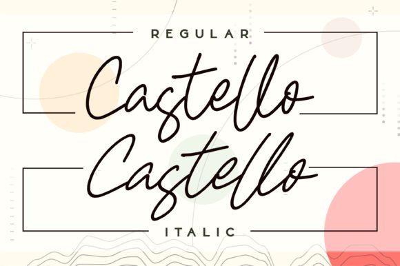 Castello Font Poster 2