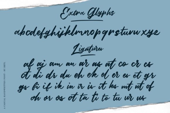 Castinos Font Poster 4