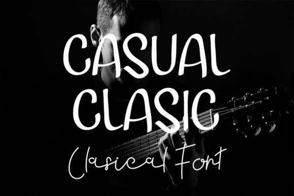 Casual Clasic Font Poster 1