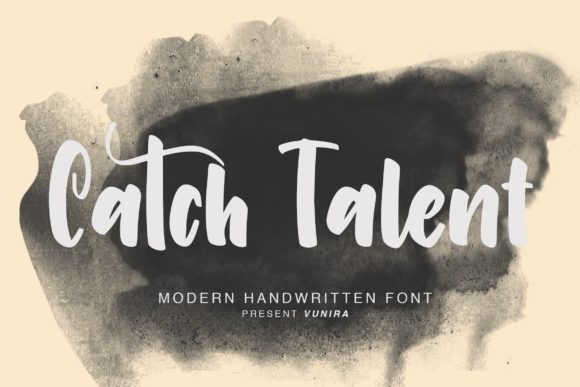 Catch Talent Font Poster 1