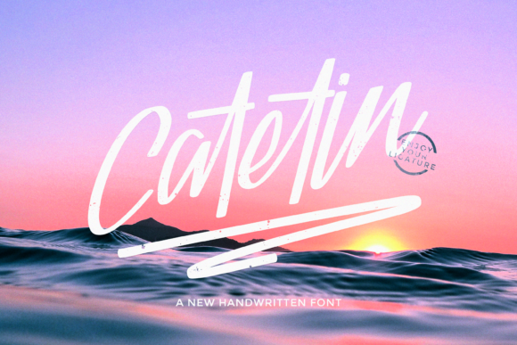 Catetin Font Poster 1